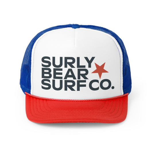 Surly Bear Star Logo Surf Cap